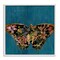 Stupell Industries Lily Pattern Butterfly Framed Giclee Wall Art Design by Naomi McCavitt